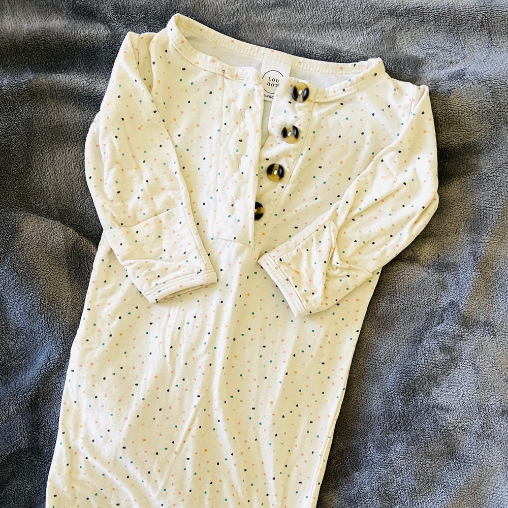 Lou Lou & Co Newborn gown